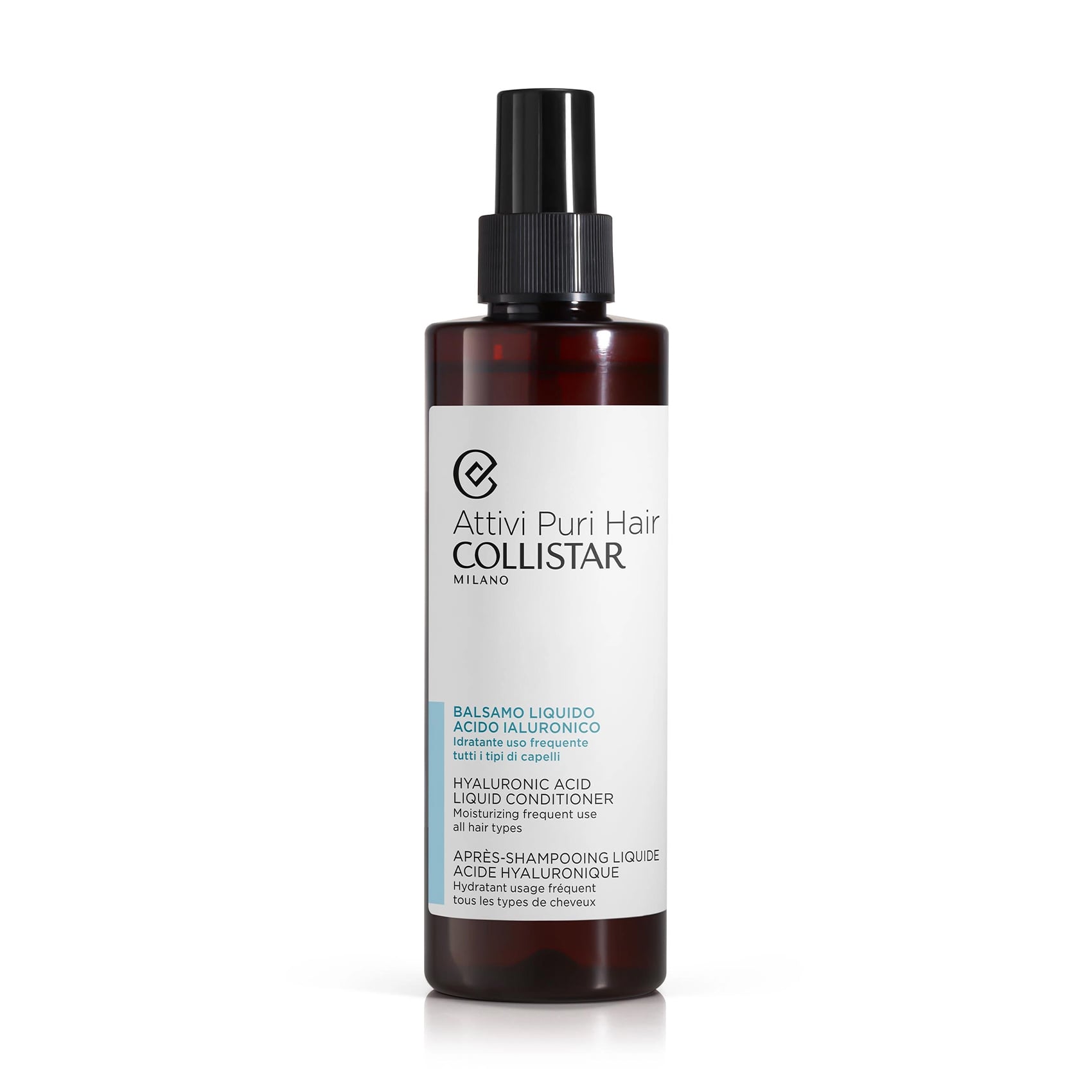 Уцінка! Кондиціонер для волосся Collistar Attivi Puri Hair Hyaluronic Acid Liquid Conditioner, 200 мл